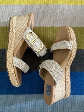 Dolce Vita elena cream slide wedge